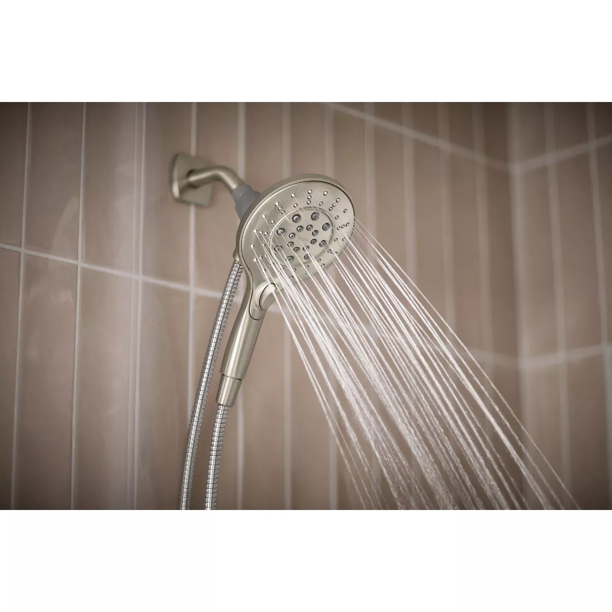 Moen Engage 6-Spray 1.75 GPM Handheld Shower Head with Magnetix, Brushed Nickel - photo 4