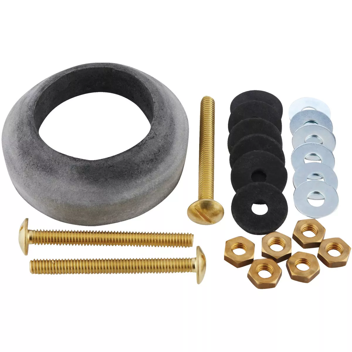 Do it Best 5/16 In. x 3 In. Brass, Sponge Rubber Tank Bolts - photo 3