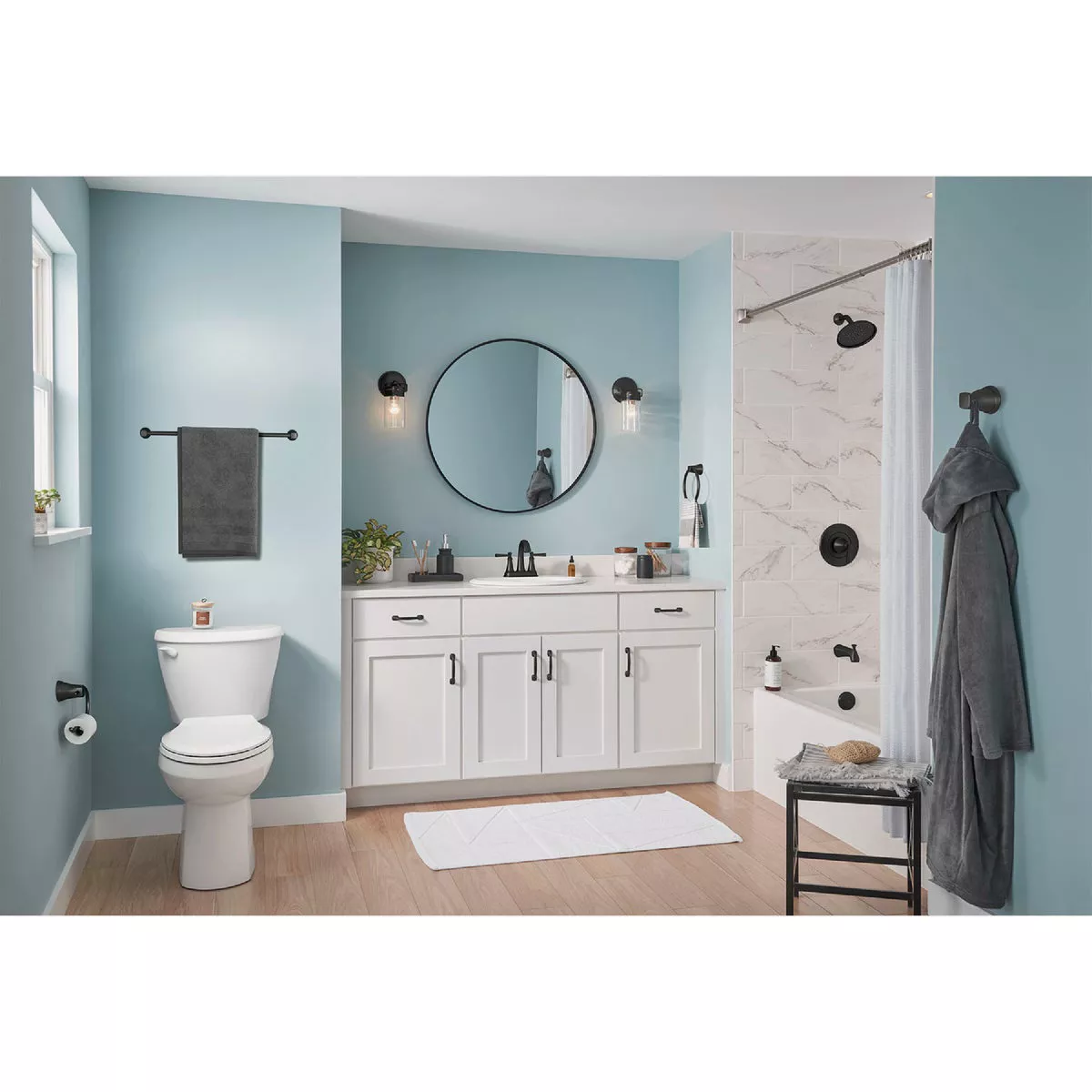 American Standard Glenmere Matte Black Single-Handle Lever Tub & Shower Faucet - photo 2
