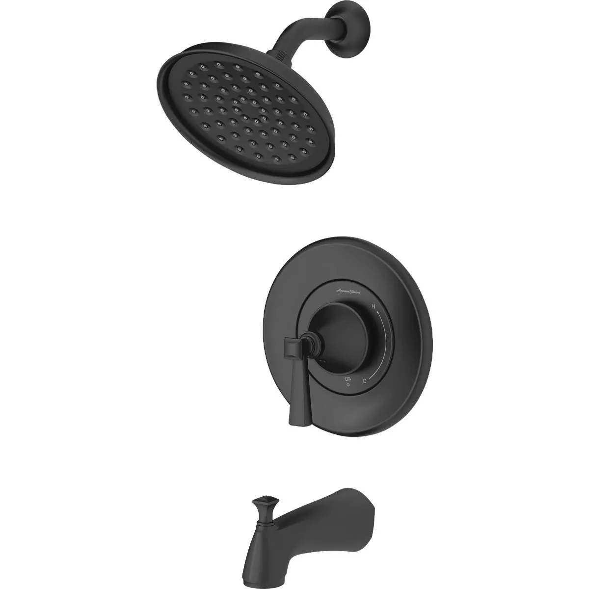 American Standard Glenmere Matte Black Single-Handle Lever Tub & Shower Faucet - photo 5