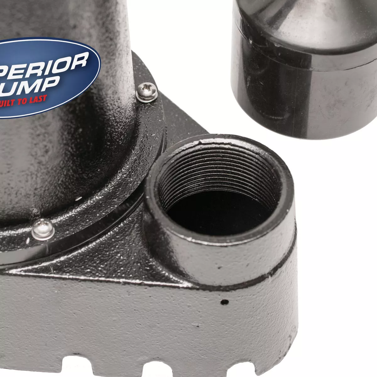 Superior Pump 1/2 HP Cast Iron Submersible Sump Pump with Vertical Float Switch & Stainless Steel Impeller - photo 6