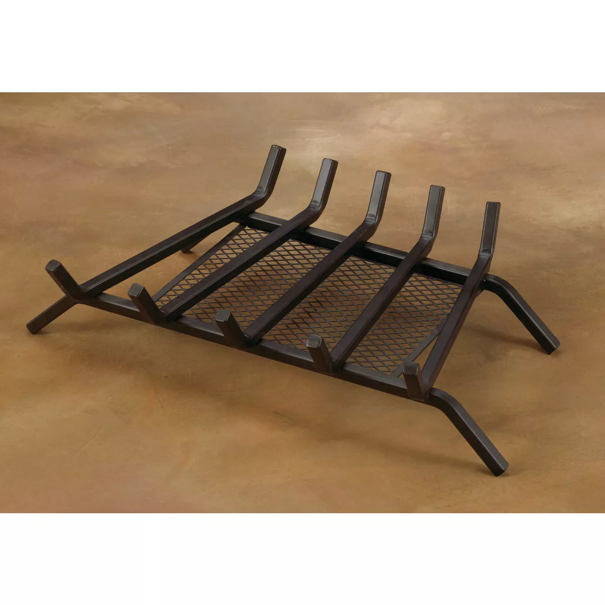Home Impressions 24 In. Steel Fireplace Grate with Ember Screen - photo 2