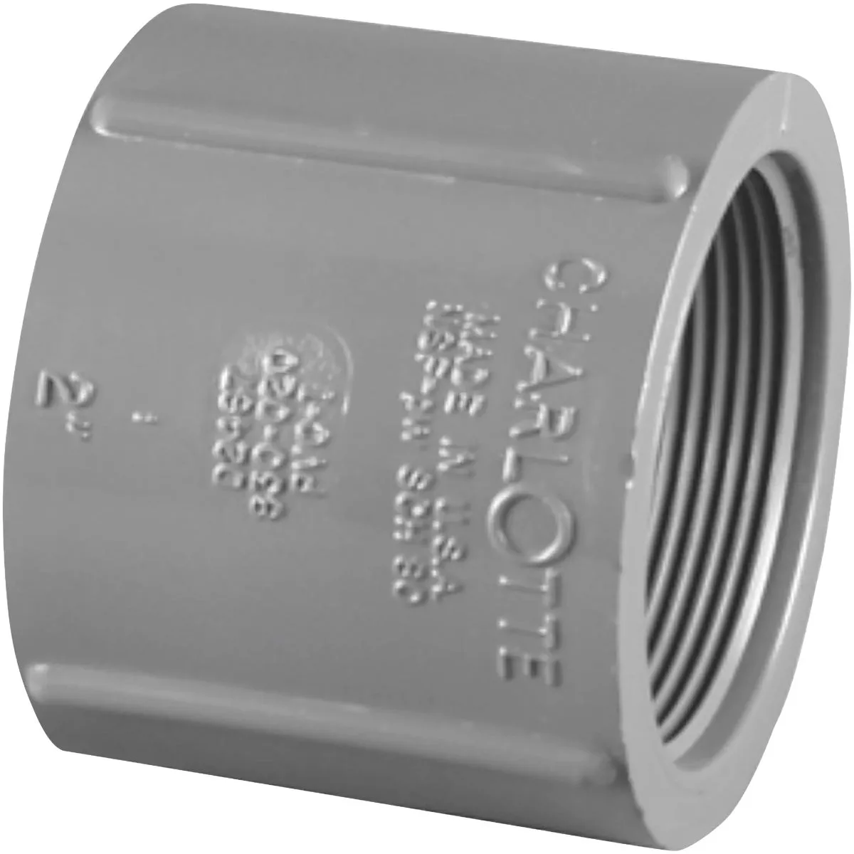 Charlotte Pipe 1 In. FIP x FIP PVC Coupling