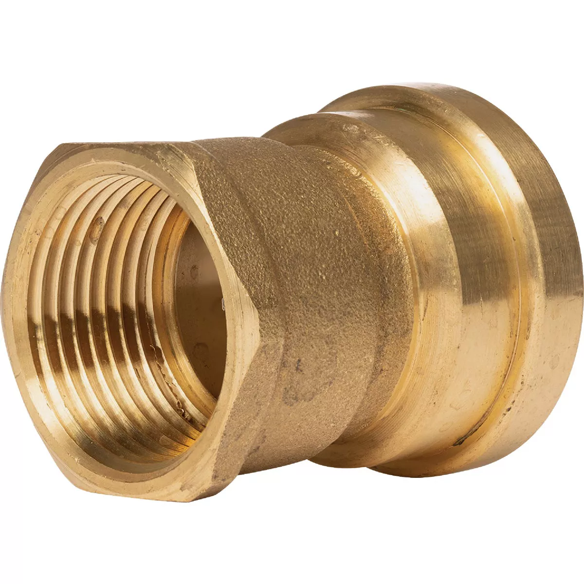 QuickFitting 1 In. Push-to-Connect x 1 In. FNPT Brass Straight Female Adapter - photo 4