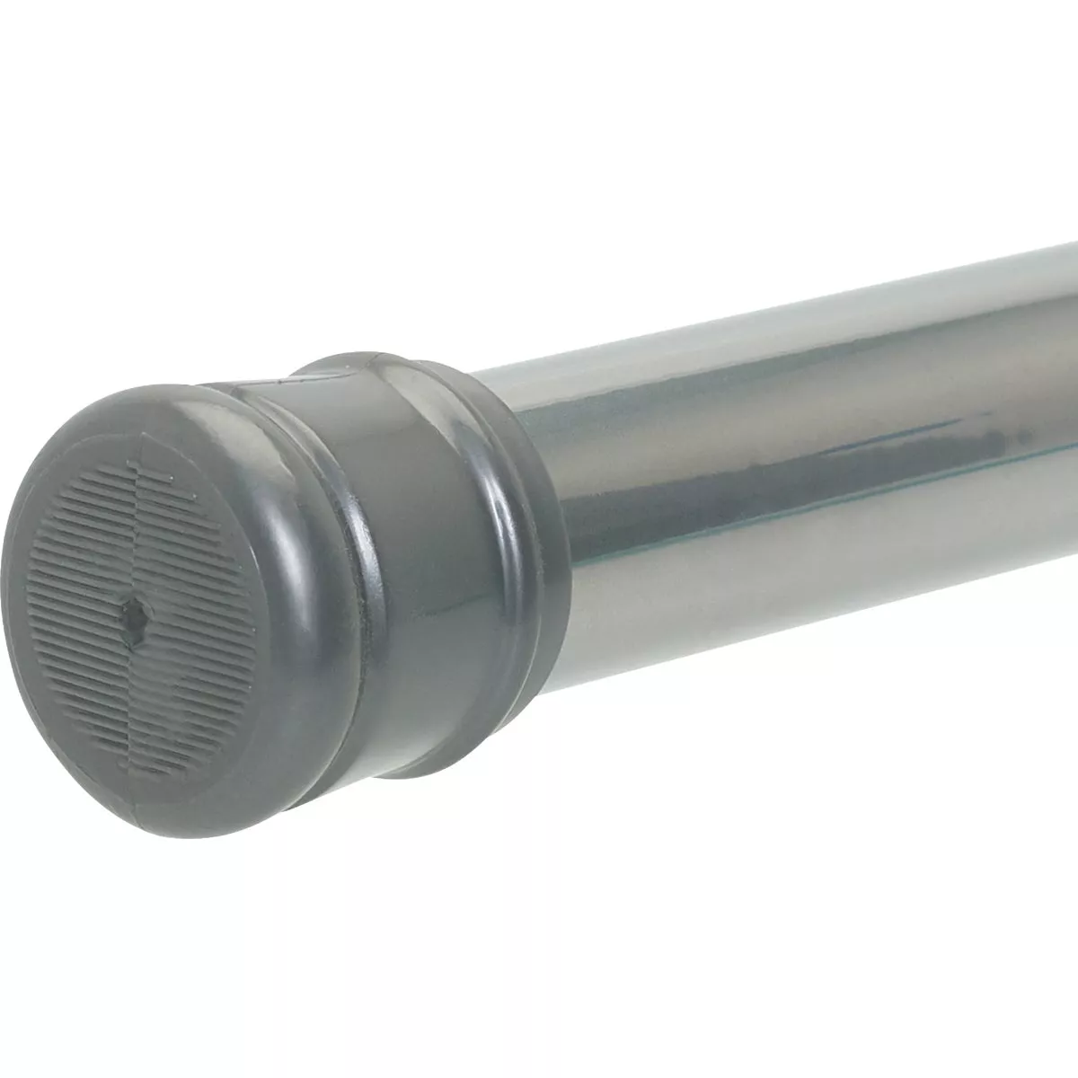 Zenith Zenna Home Straight 34-1/2 In. To 60 In. Adjustable Tension Shower Rod in Chrome - photo 3