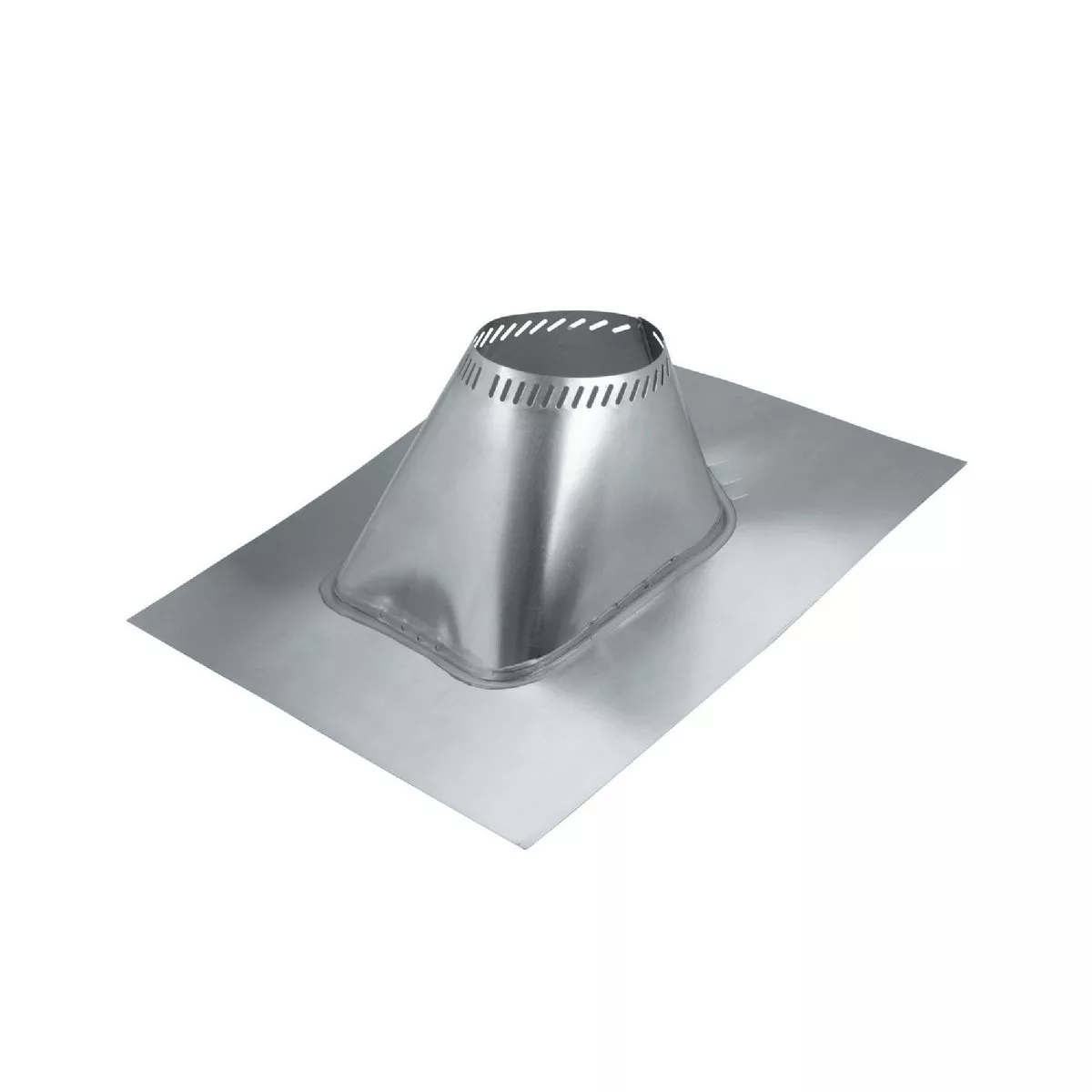 SELKIRK 8 In. Aluminum Adjustable Roof Pipe Flashing, 2/12 to 6/12 Roof Pitch