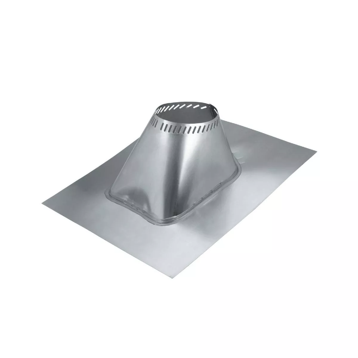 SELKIRK 6 In. Aluminum Adjustable Roof Pipe Flashing, 2/12 to 6/12 Roof Pitch