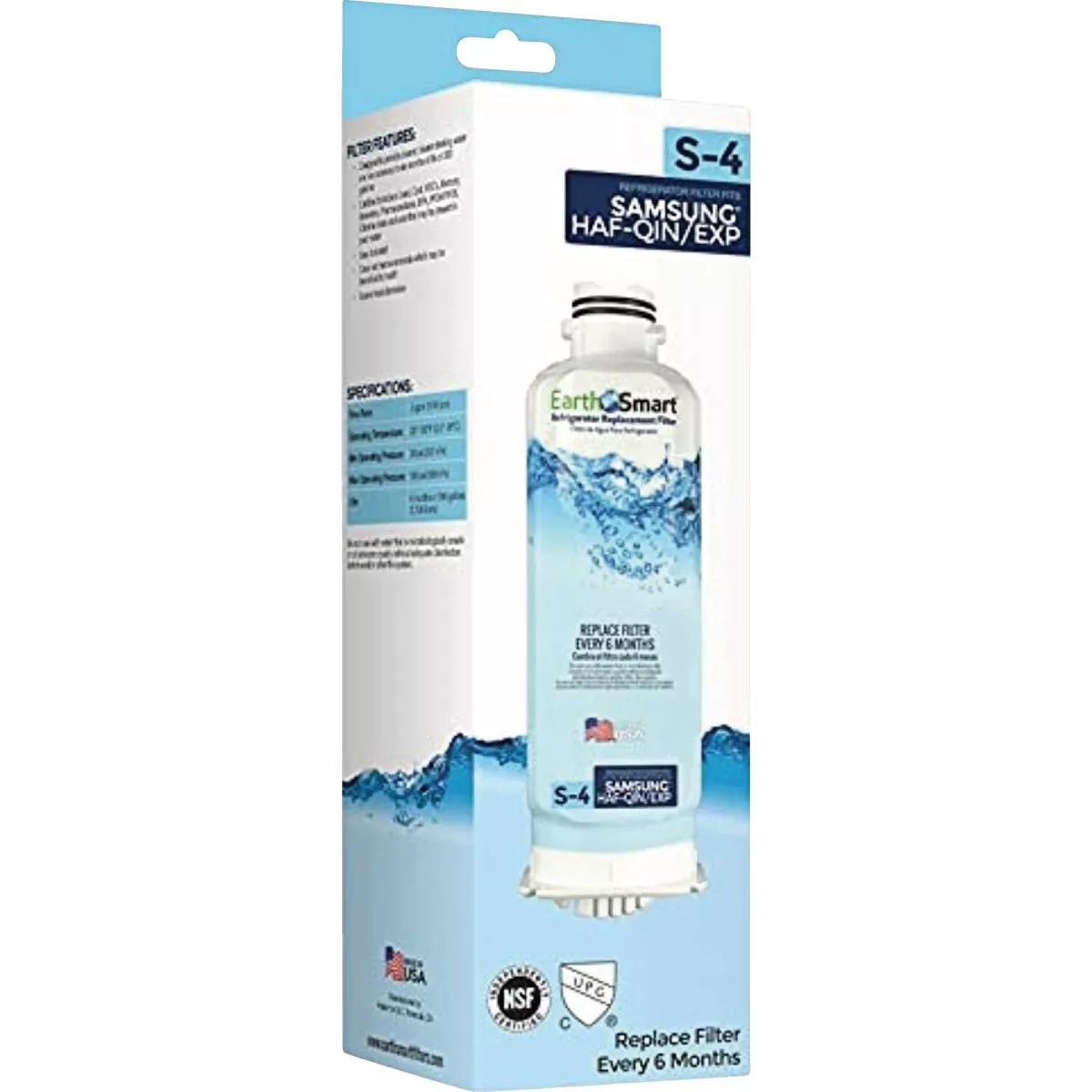 EarthSmart S-4 Samsung Icemaker & Refrigerator Water Filter Cartridge - photo 2