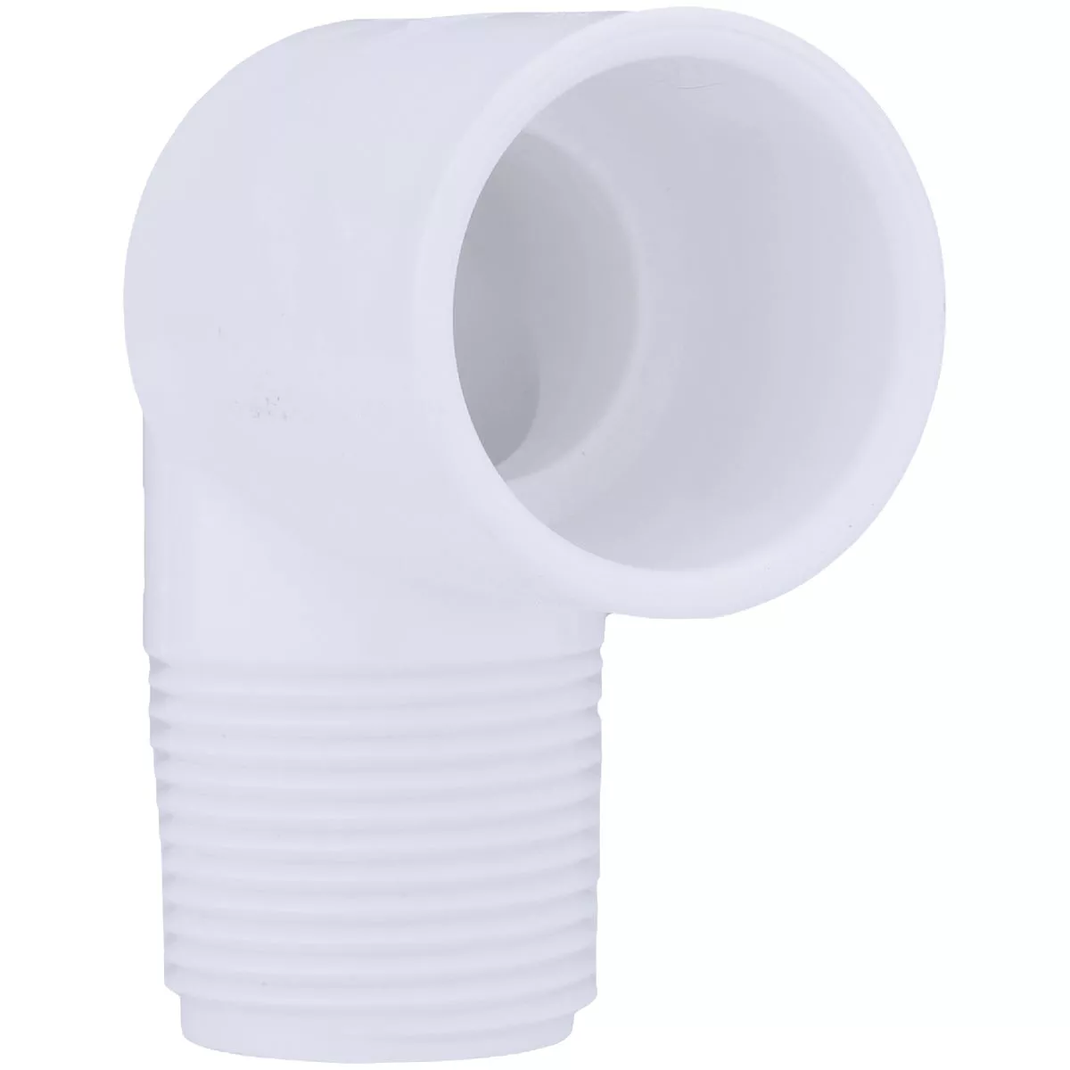 Charlotte Pipe 1 In. Slip x Male Schedule 40 90 Deg. Street PVC Elbow (1/4 Bend)