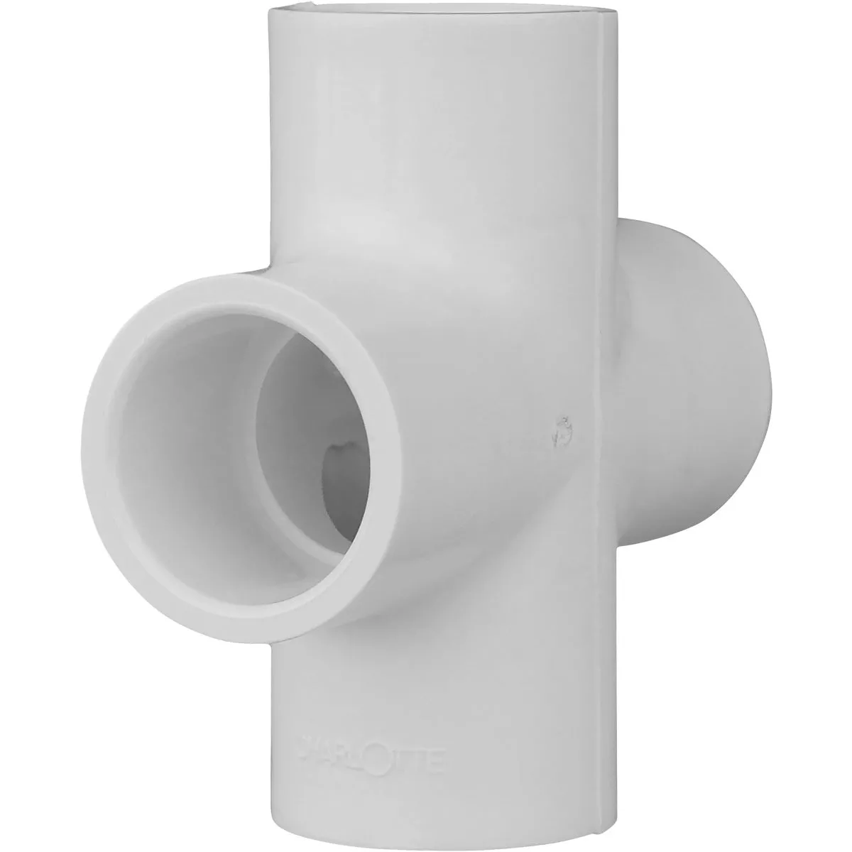 Charlotte Pipe Schedule 40 1/2 in. PVC Pipe Cross