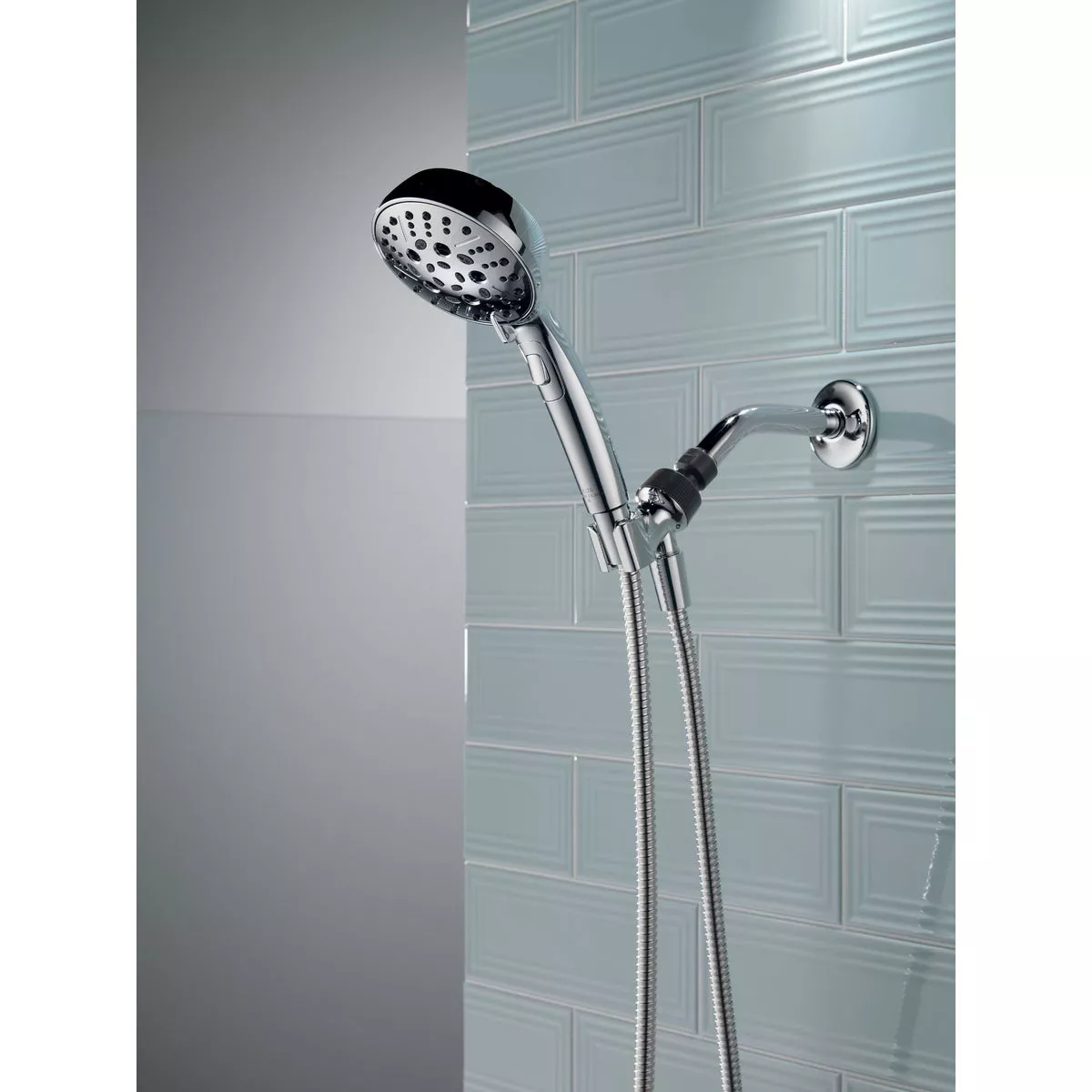 Delta H2Okinetic 6-Setting 1.75GPM Handheld Shower Head, Chrome