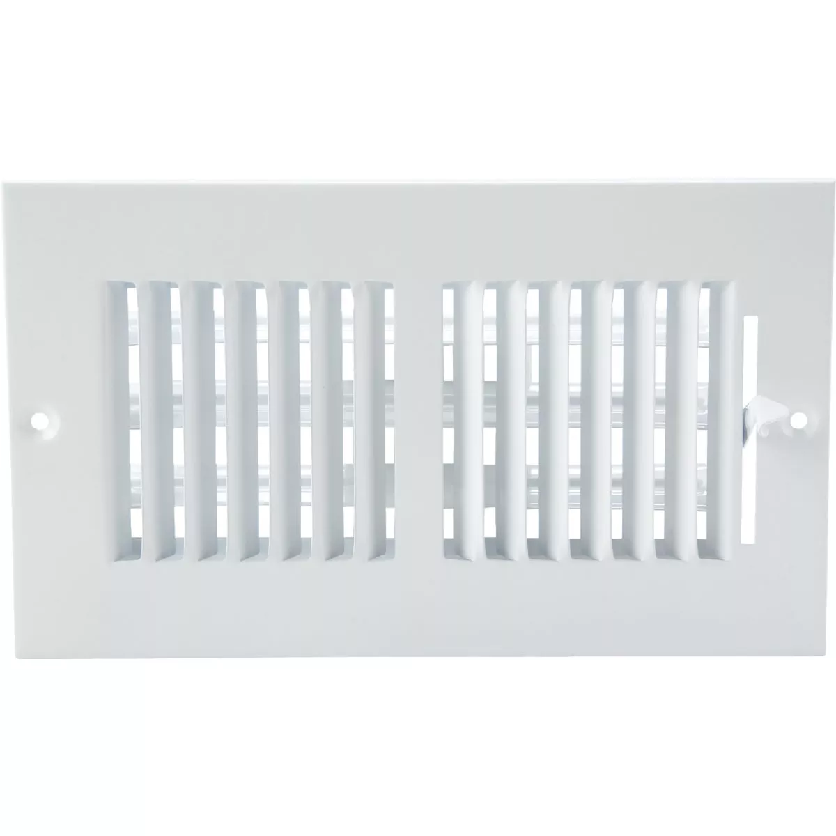 Home Impressions 9.76 In. x 5.75 In. White Steel Wall Register - photo 3