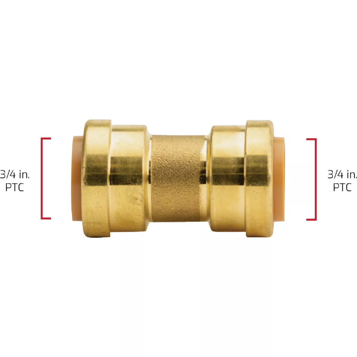 QuickFitting 3/4 In. Push-to-Connect Brass Straight Coupling - photo 5