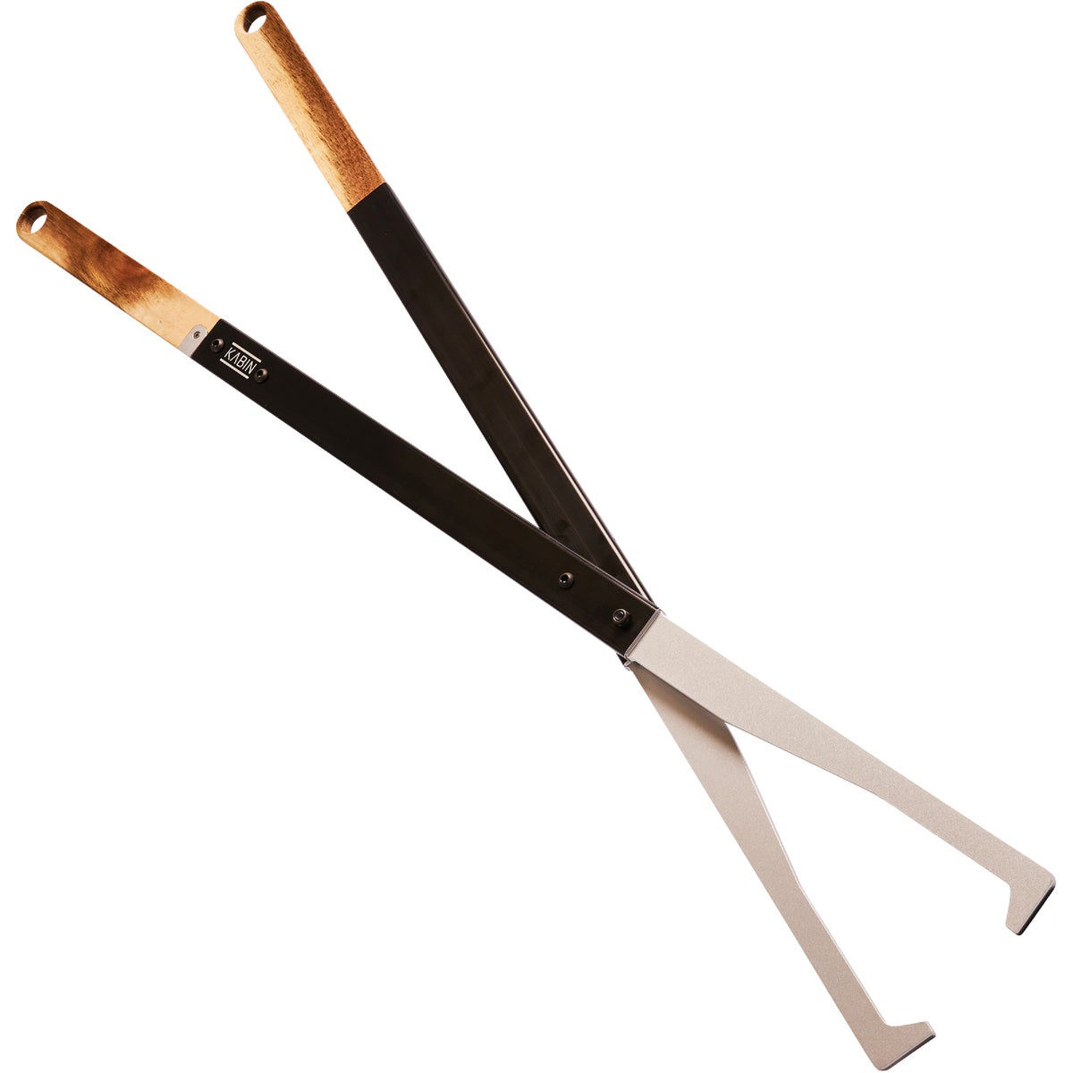 KABIN Aluminum 38 In. Black Fireplace Tongs Do it Best