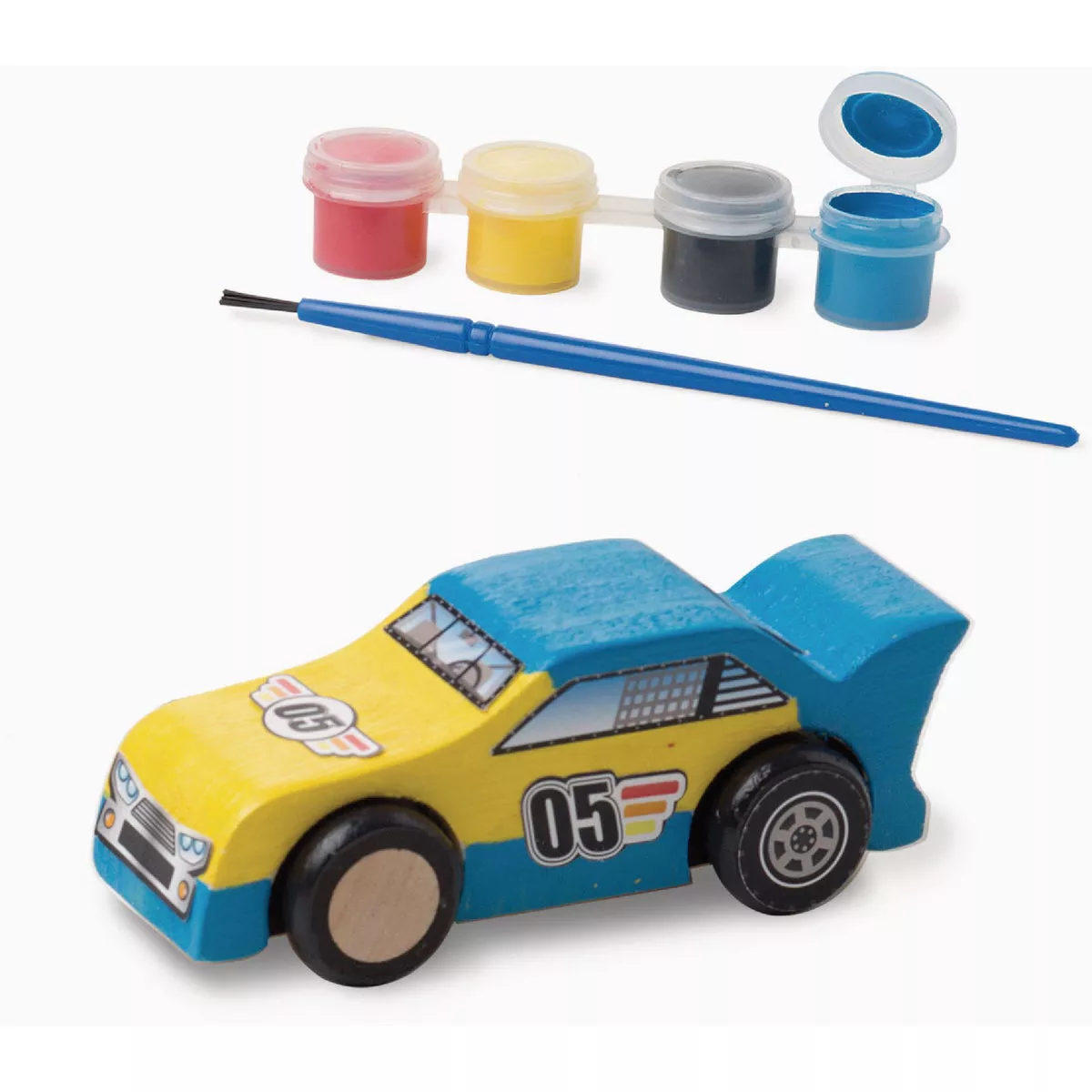 Melissa & Doug Created By Me! Wood Race Car Kit
