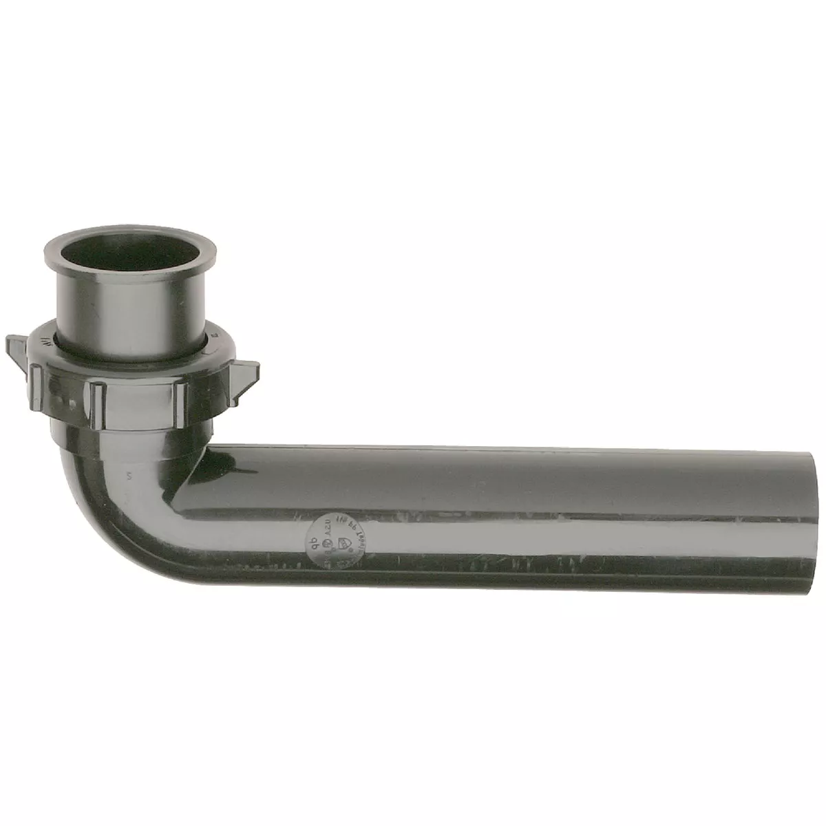 Do it Best 1-1/2 In. x 7 In. Black Plastic Waste Arm