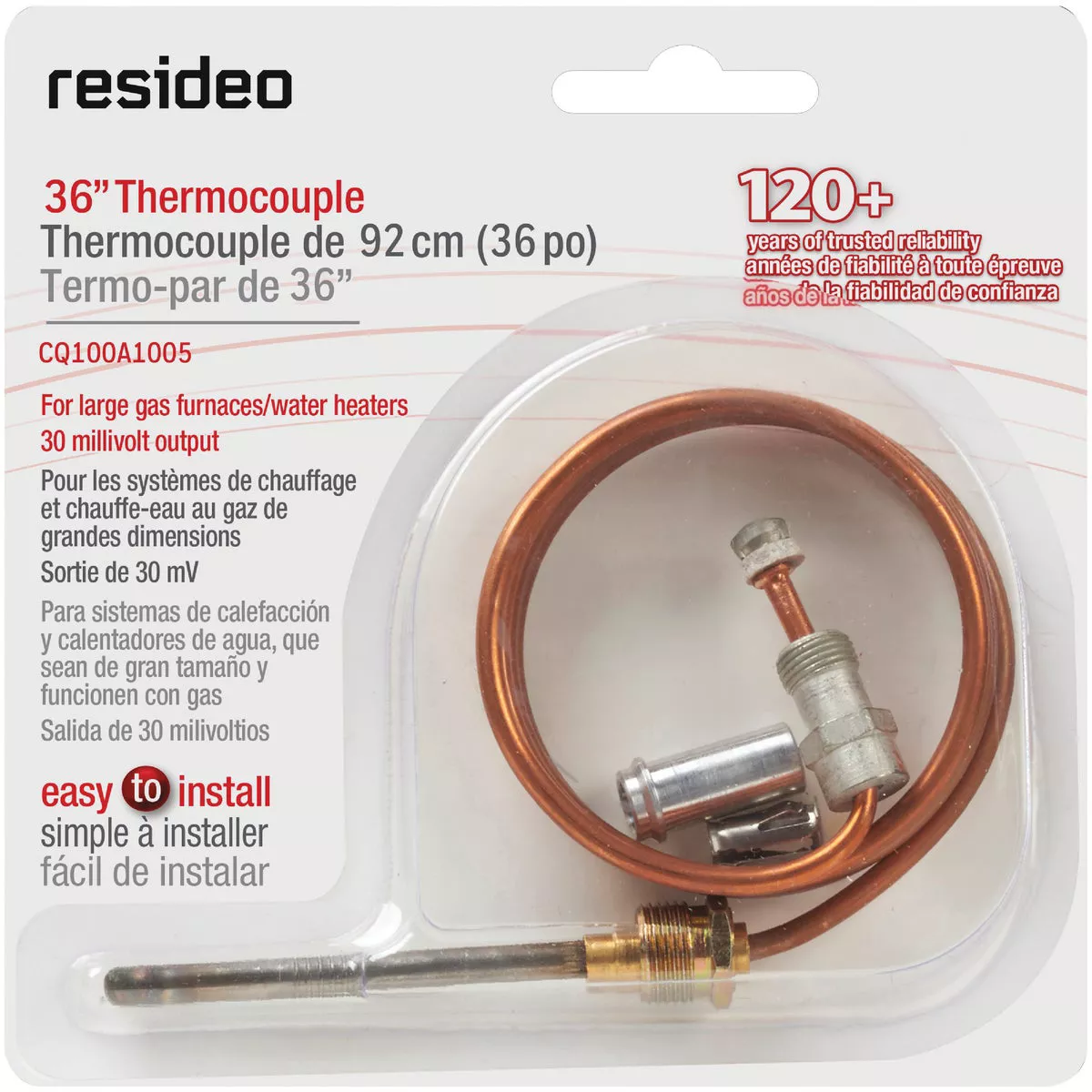 Resideo 36 In. 30mV Universal Thermocouple - photo 2