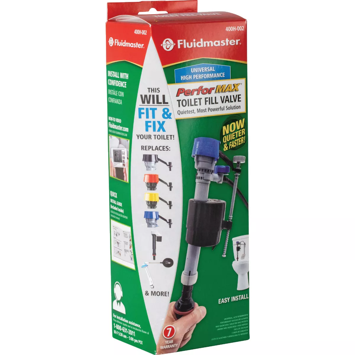 Fluidmaster PerforMAX High Performance Fill Valve - photo 5