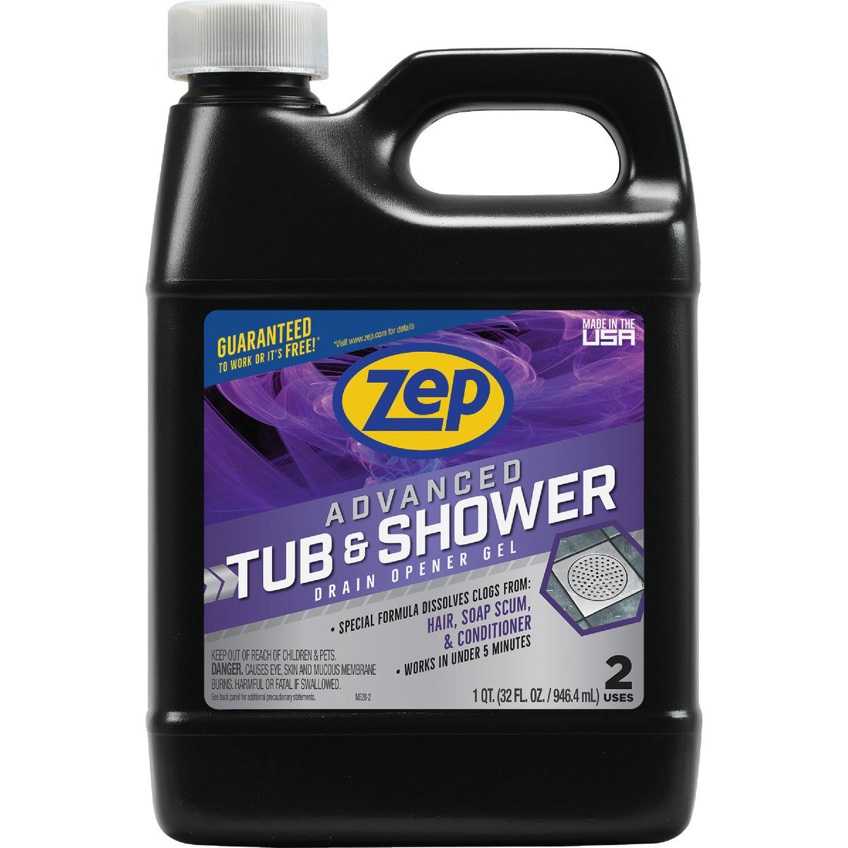 Zep 32 Oz. Advanced Tub & Shower Drain Opener Do it Best