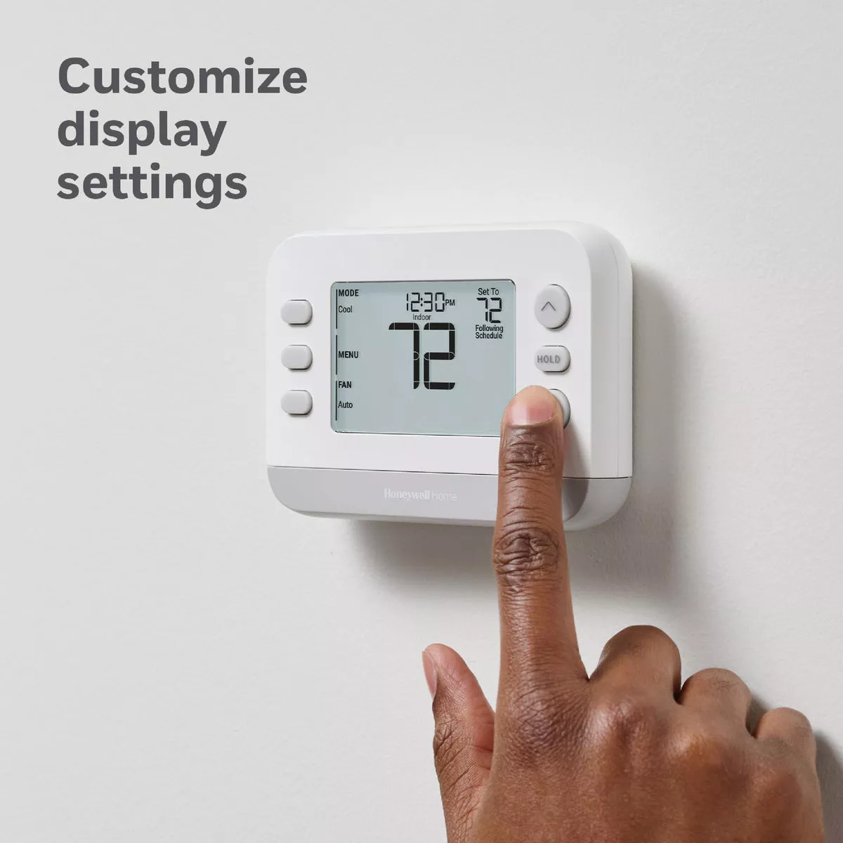 Honeywell Home X2P Flexible Schedule Single-Stage Programmable White Digital Thermostat - photo 6