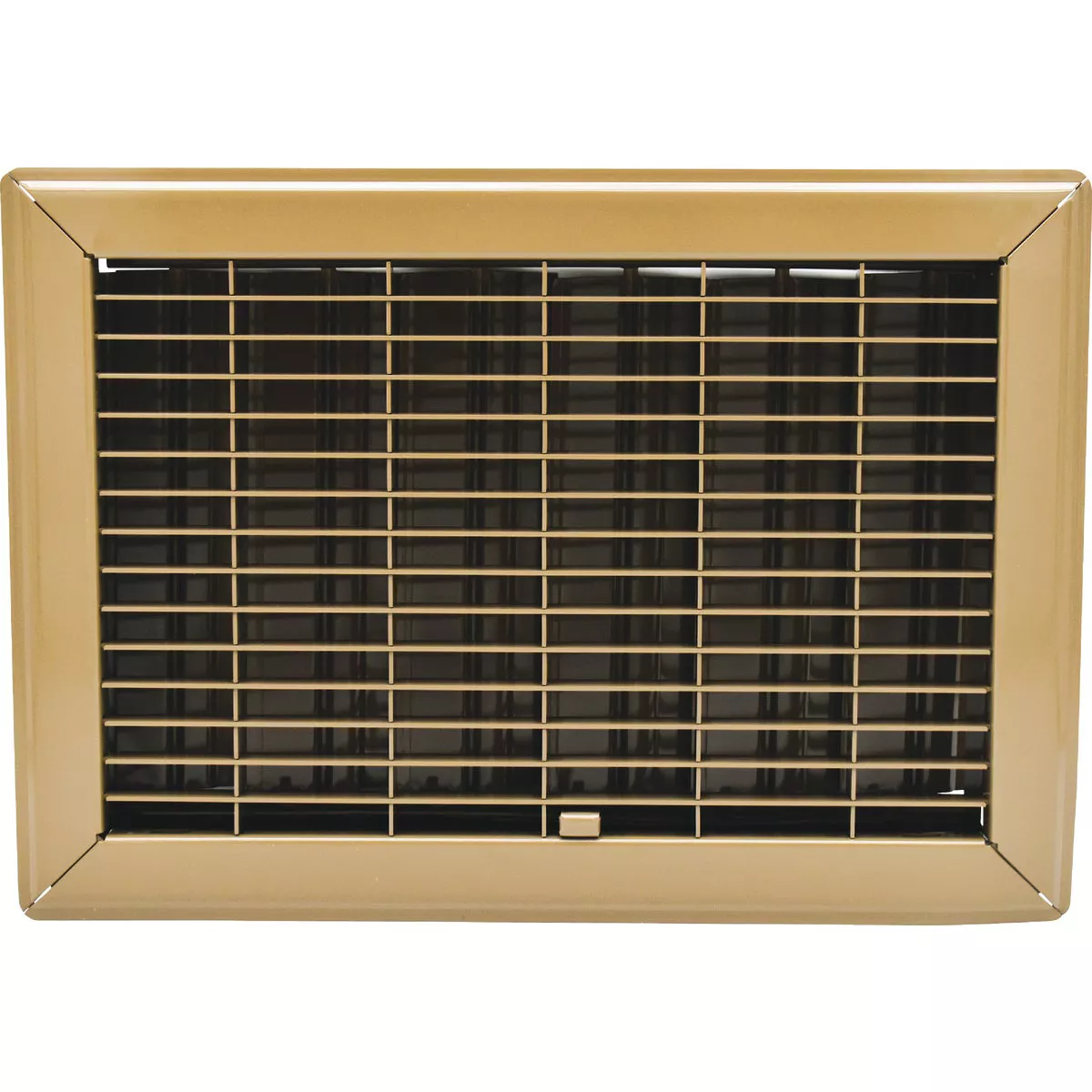 Selkirk 10 In. x 12 In. Brown Steel Floor Register