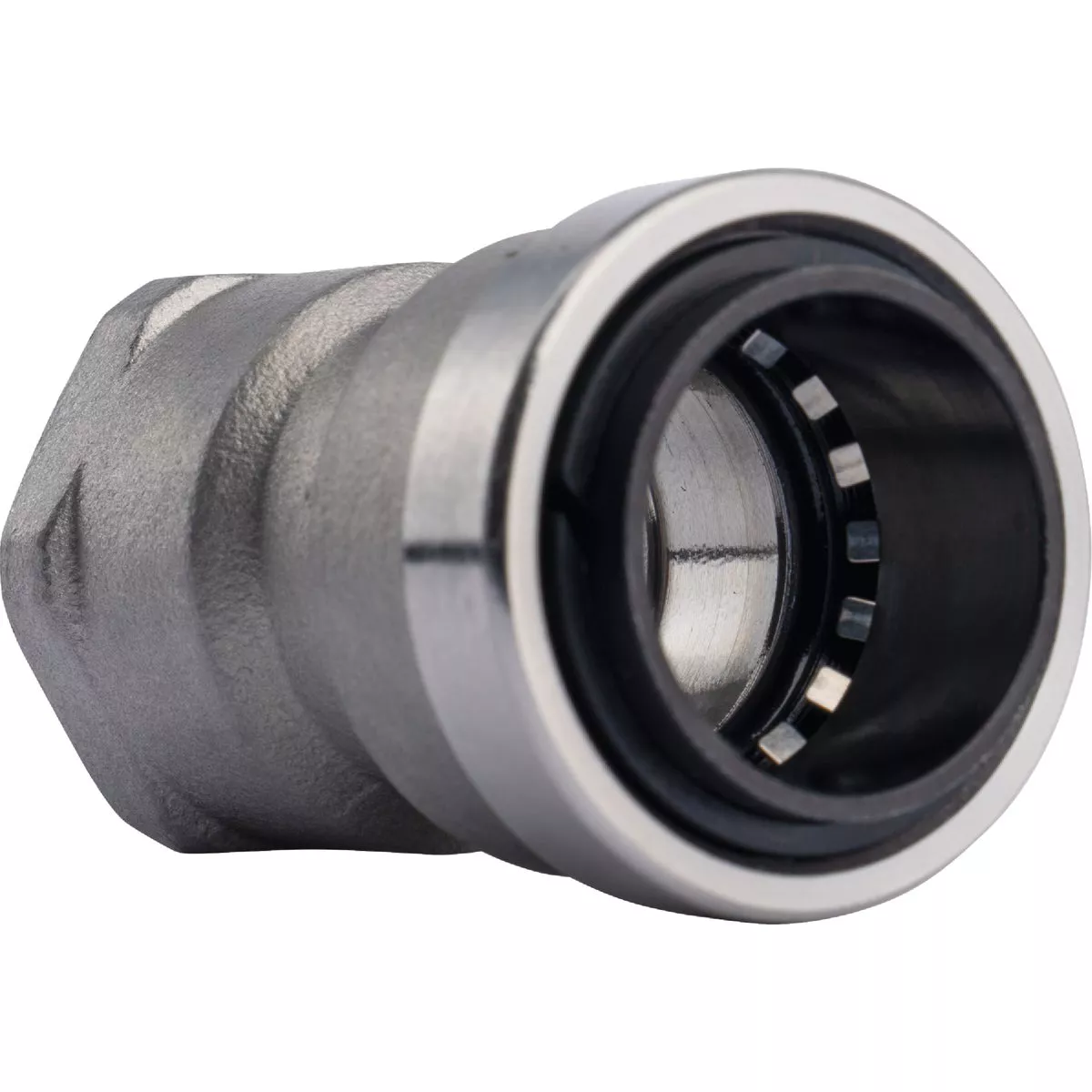 QuickFitting 3/4 In. Push-to-Connect x 3/4 In. FNPT Stainless Steel Straight Female Adapter - photo 7