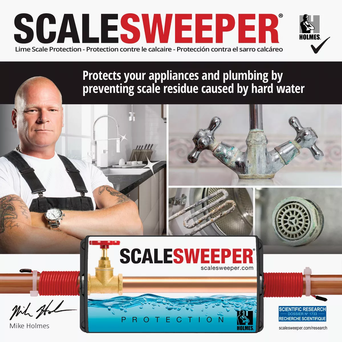 Scalesweeper Electronic Hard Water Conditioner & Water Descaler - photo 7