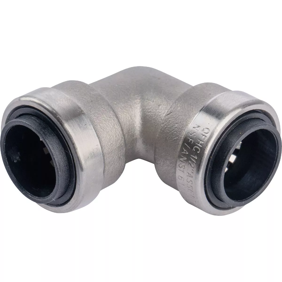 QuickFitting 1/2 In. x 1/2 In. Push-to-Connect Stainless Steel 90-Degree Elbow - photo 4