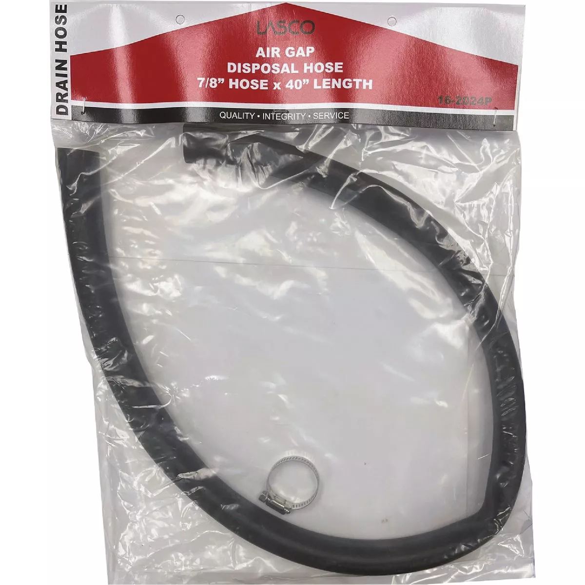 Lasco 7/8 In. x 40 In. Dishwasher Disposer To Airgap Connector Hose - photo 2