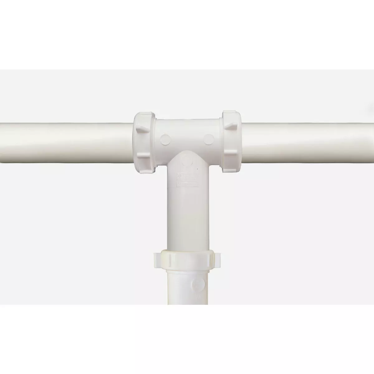 Keeney 1-1/2 In. White Polypropylene Center Outlet Tee | True Value ...