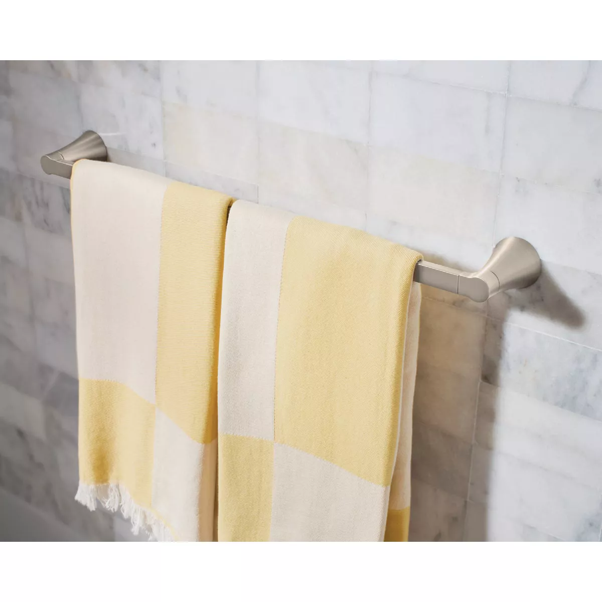 Moen Mikah 24 In. Brushed Nickel Towel Bar - photo 2