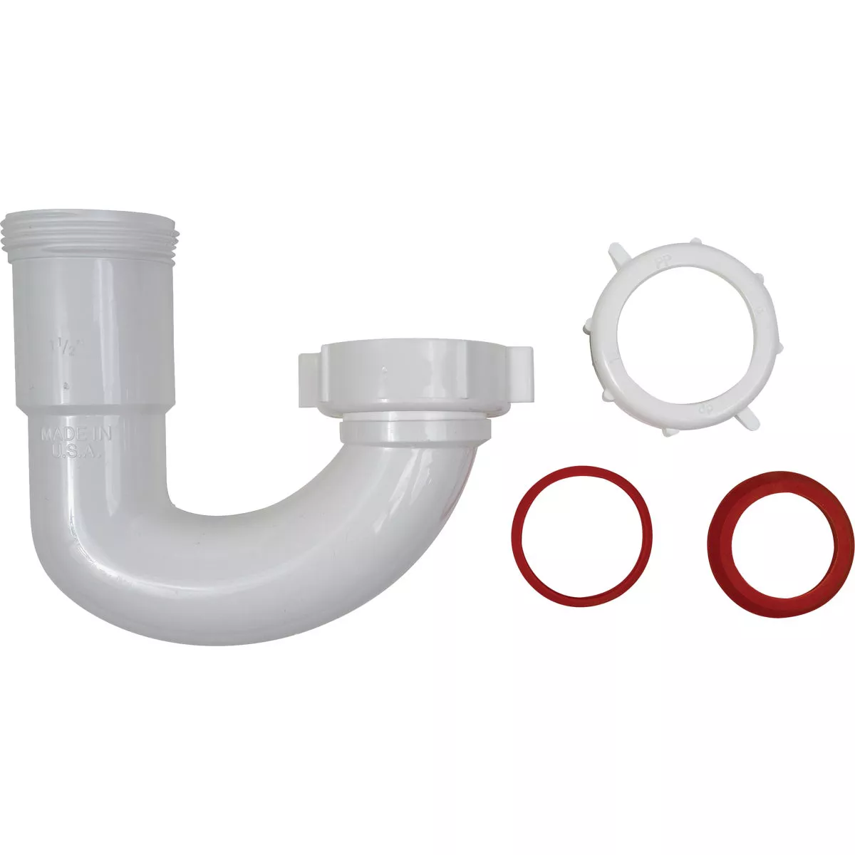 Plumb Pak 1-1/2 In. or 1-1/4 In. White Plastic J-Bend - photo 4