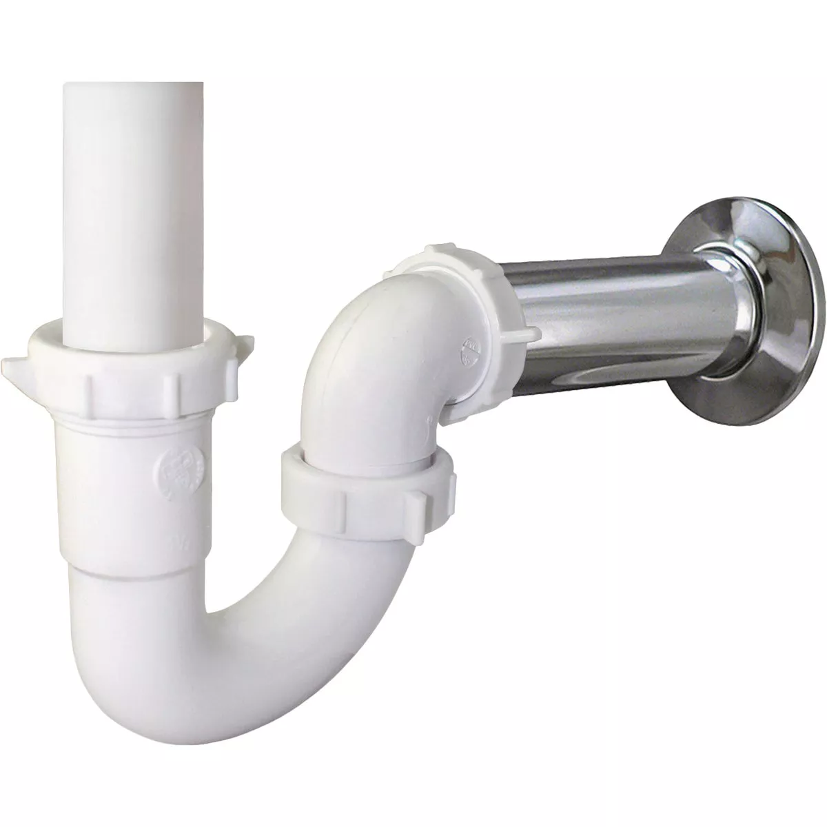 Plumb Pak 1-1/2 In. or 1-1/4 In. White Plastic J-Bend - photo 5