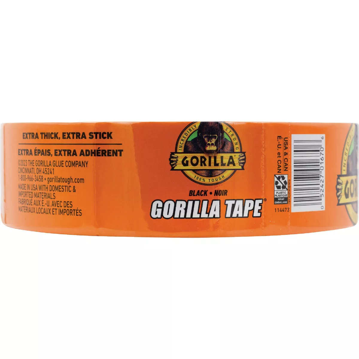 Gorilla 1.88 In. x 50 Yd. Heavy-Duty Duct Tape, Black - photo 3