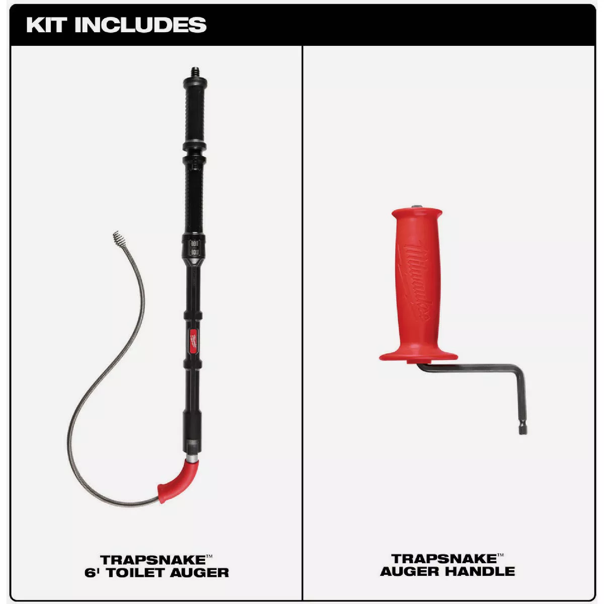 Milwaukee TRAPSNAKE 6 Ft. Toilet Auger - photo 2
