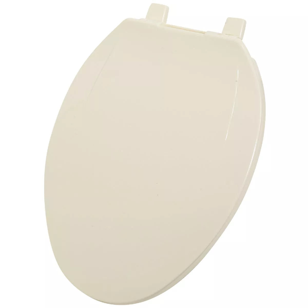 Home Impressions Elongated Closed Front Bone Plastic Toilet Seat