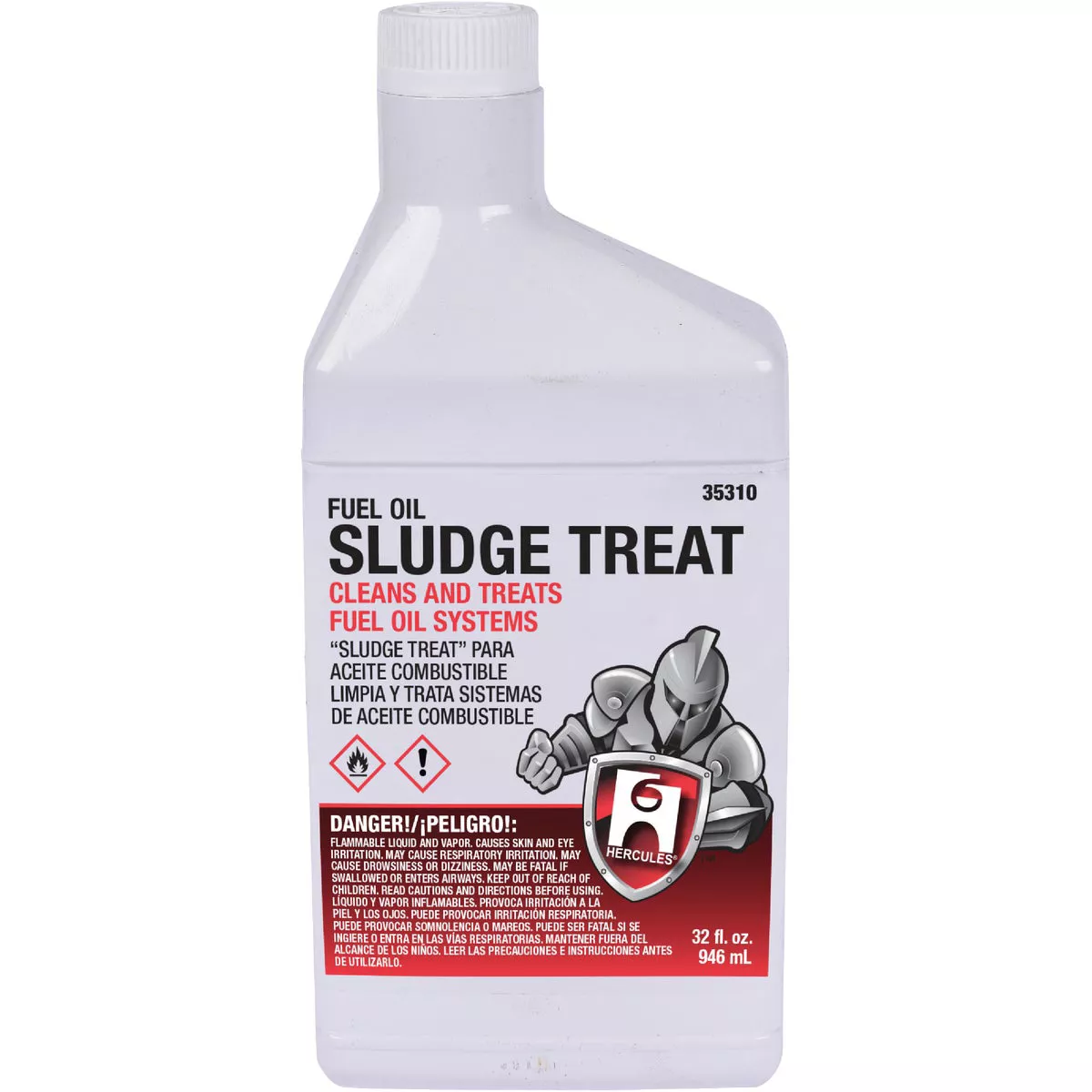 Hercules 32 Oz. Sludge Treat Fuel Oil Treatment