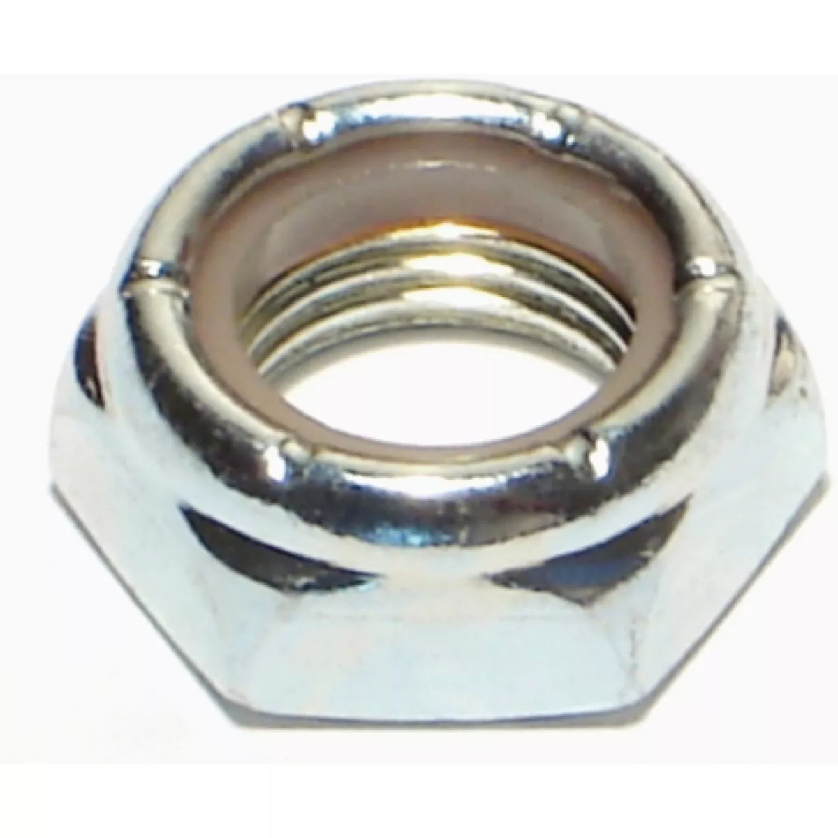 Midwest Fastener 1/2 In.-20 Zinc Plated Grade 2 Steel Fine Thread Nylon Thin Lock Nuts (5 Ct.)