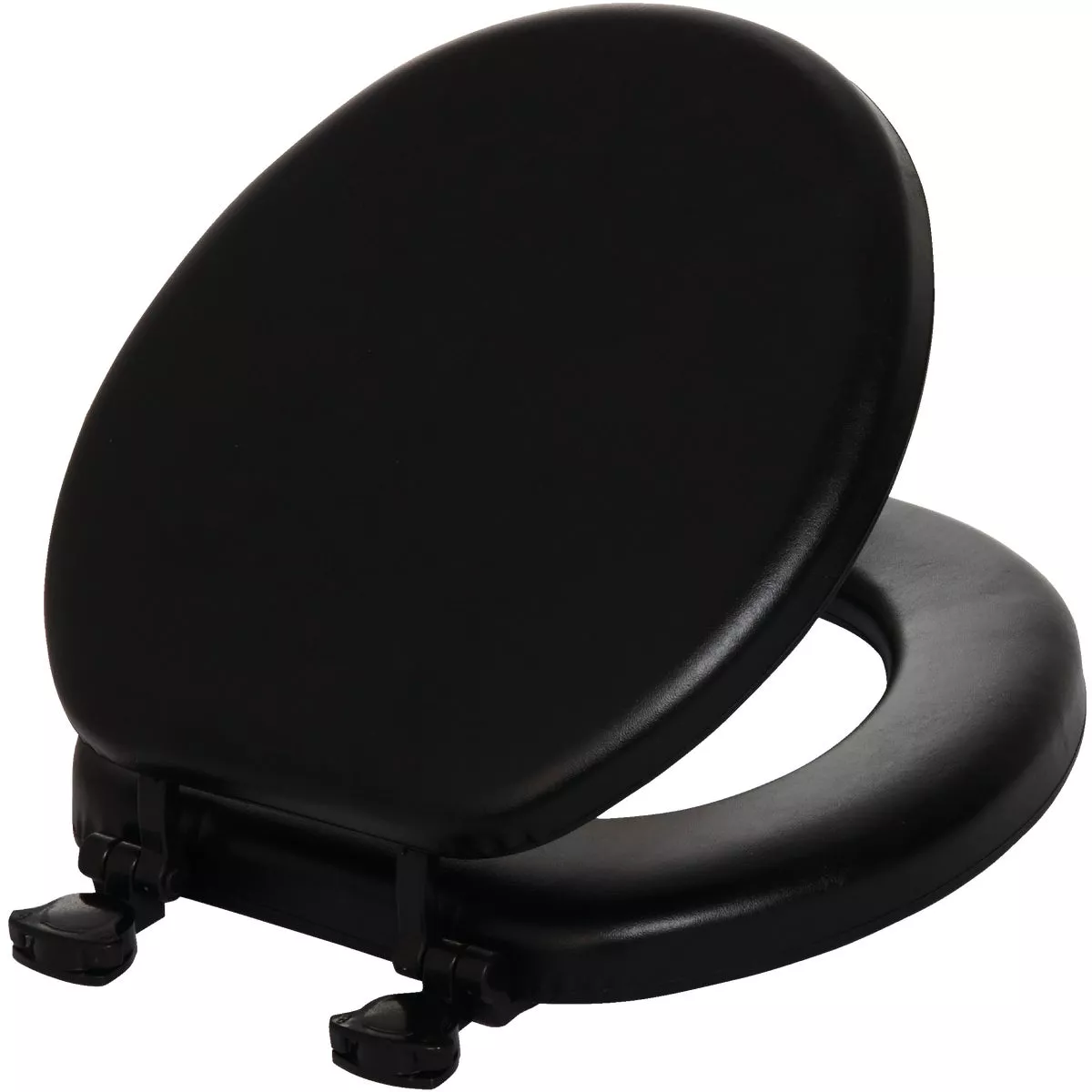 Bemis Mayfair Round Closed Front Premium Soft Black Toilet Seat