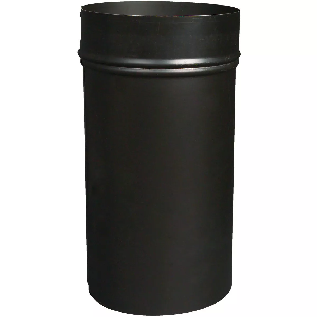 Imperial Single Wall 6 In. x 12 In. 1200 F Black Slip Connector