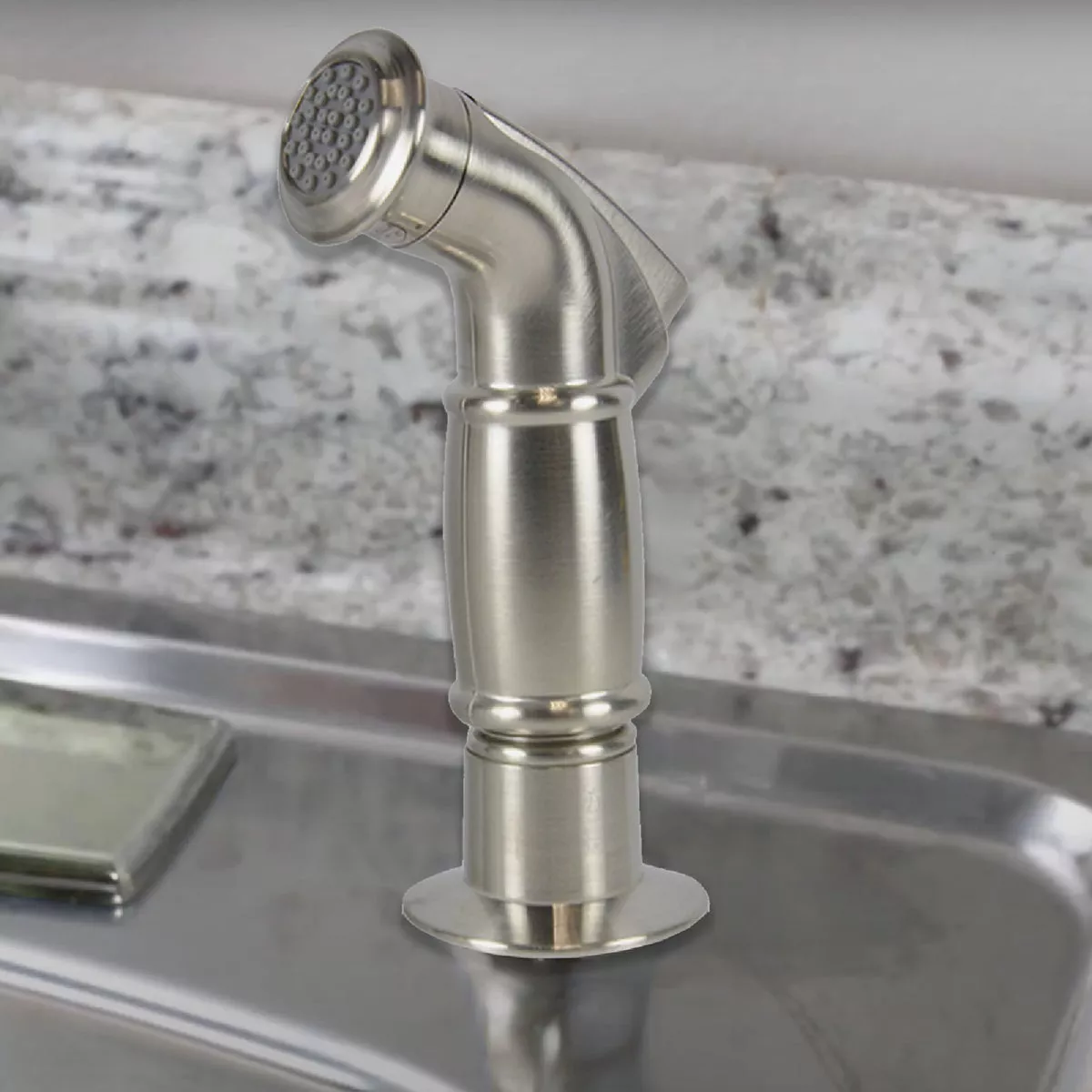 Danco Brushed Nickel Faucet Hose Guide - photo 2