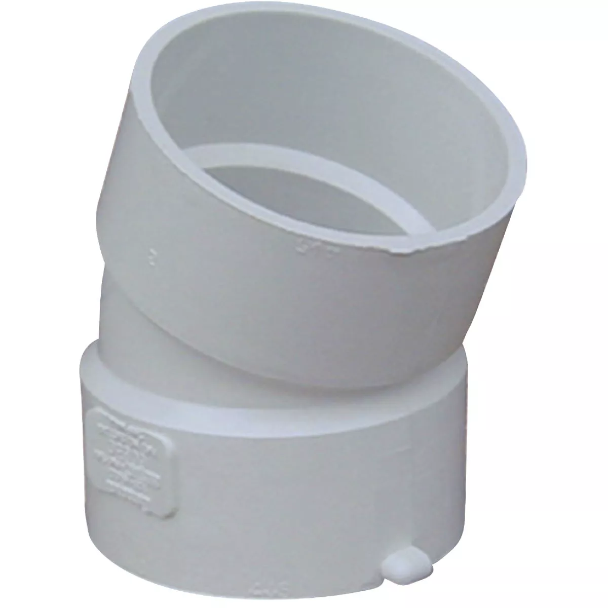 IPEX 3 In. SDR 35 22-1/2 Deg. PVC Sewer and Drain Elbow (1/16 Bend)