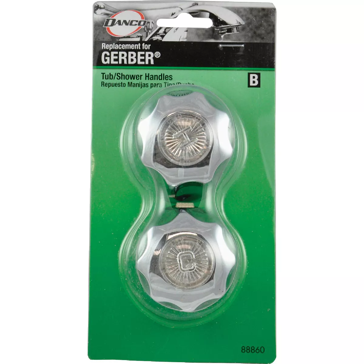Danco Gerber Tub & Shower Chrome Faucet Handle - photo 2