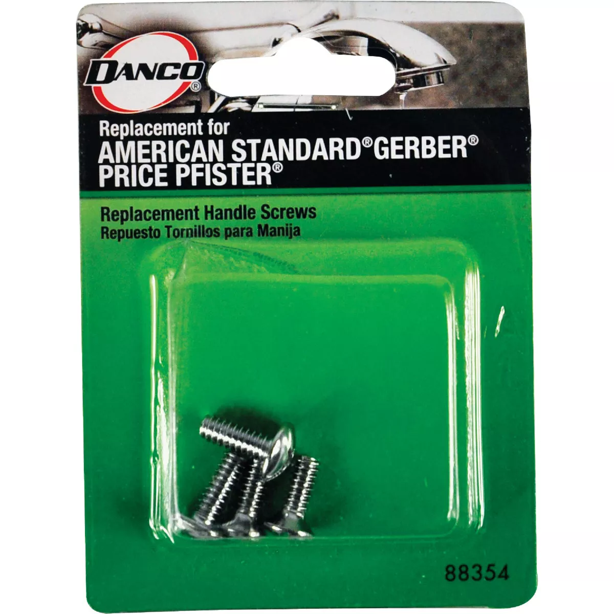 Danco Am Standard, Gerber, Price Pfister Faucet Screw (4-Pack) - photo 2