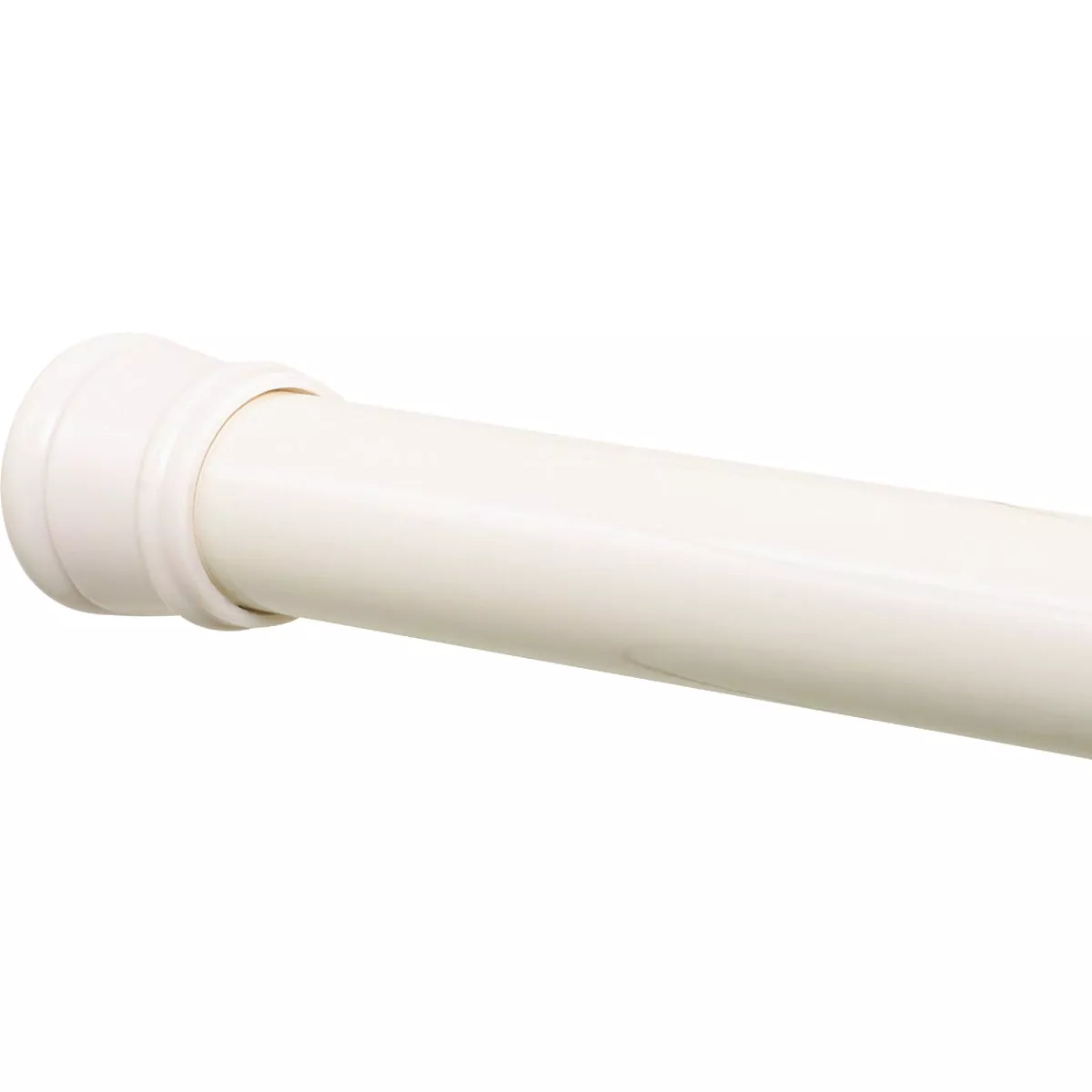 Zenith Zenna Home Straight 42 In. To 72 In. Adjustable Tension Shower Rod in Champaign