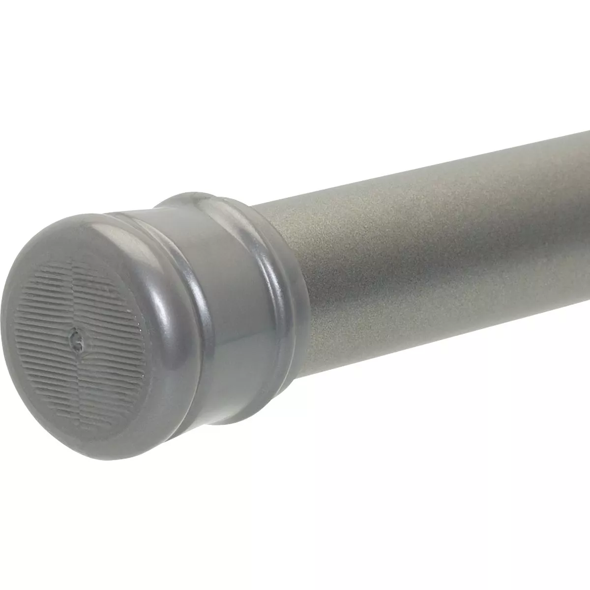 Zenith Zenna Home Straight 42 In. To 72 In. Adjustable Tension Shower Rod in Chrome - photo 3