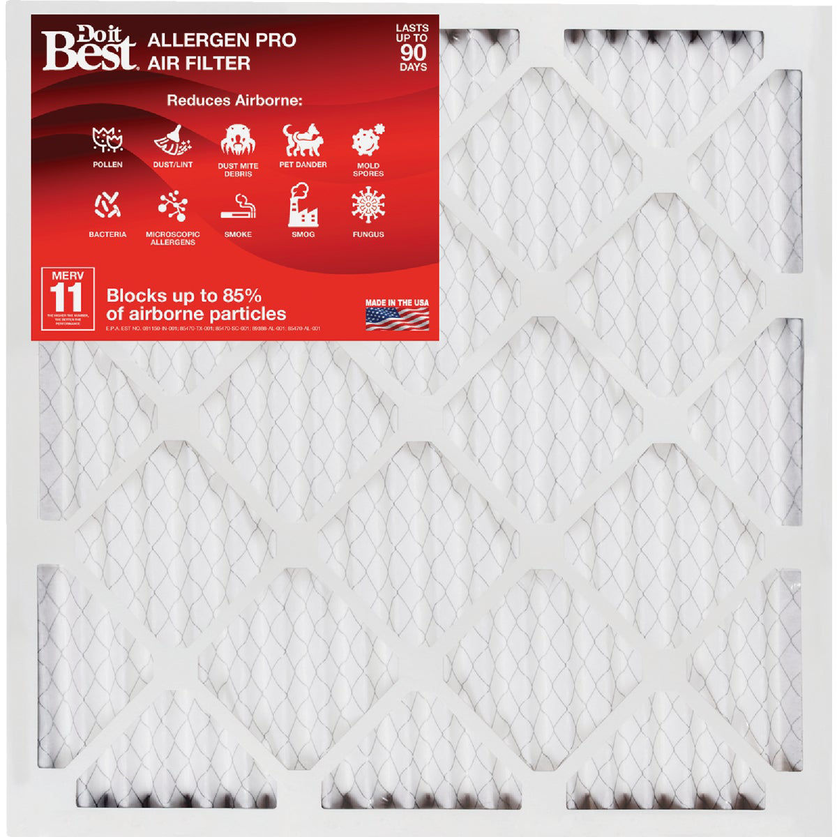 Best 20 x 20 x 1 store air filter