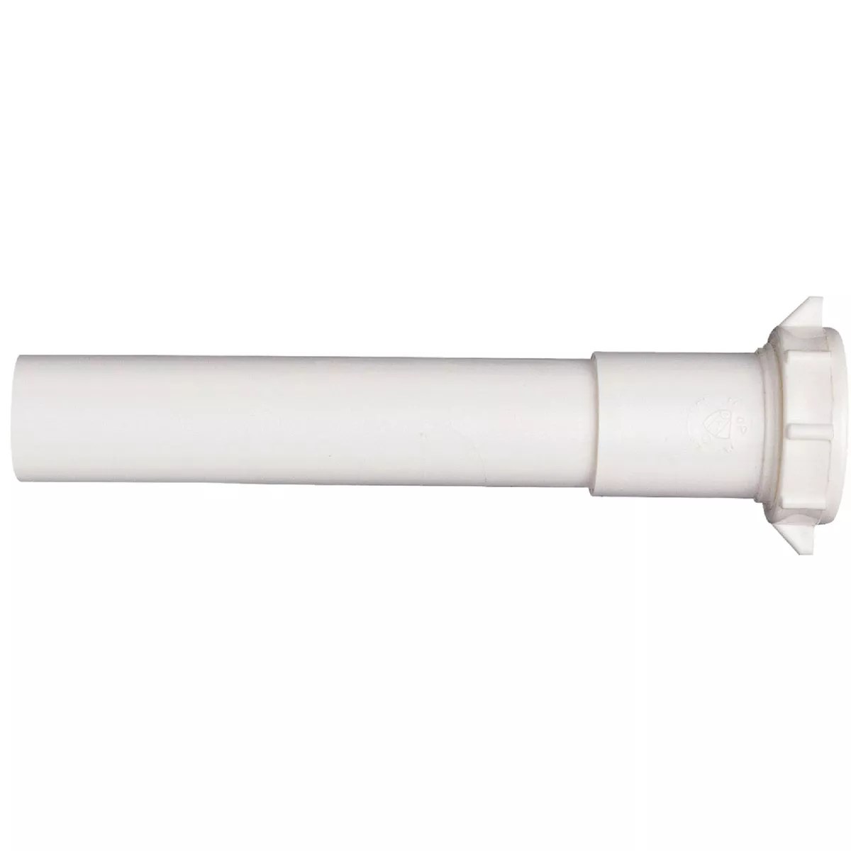 Do it Best 1-1/4 In. x 12 In. White Plastic Extension Tube