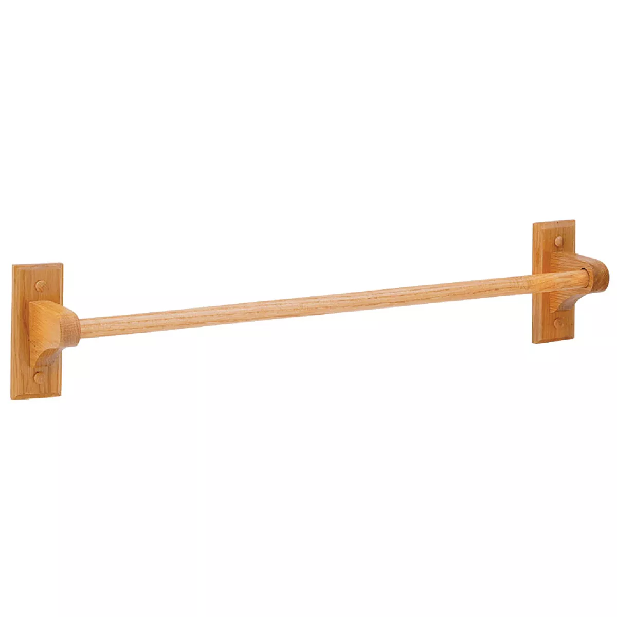 Home Impressions Sierra 24 In. Oak Towel Bar