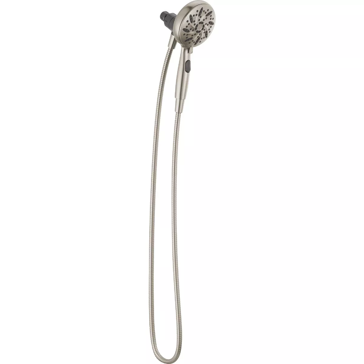 Delta SureDock 6-Spray 1.75 GPM Magnetic Hand Shower, Satin Nickel